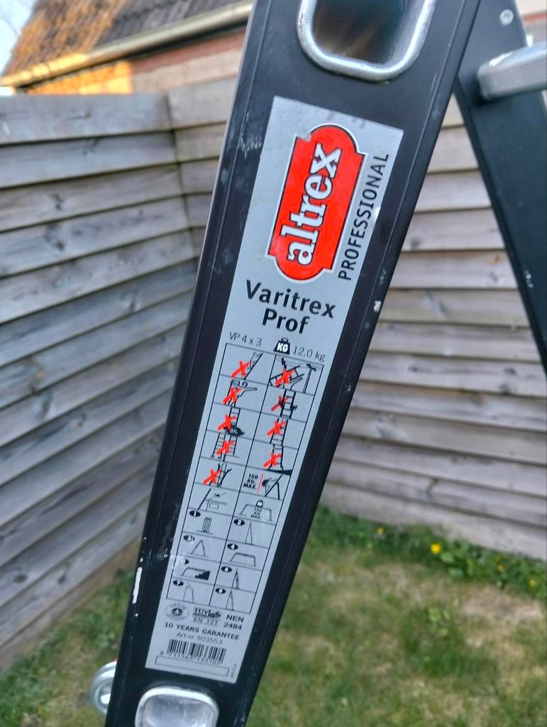 Altrex Varitrex Prof plus vouwladder, Ophalen of Verzenden