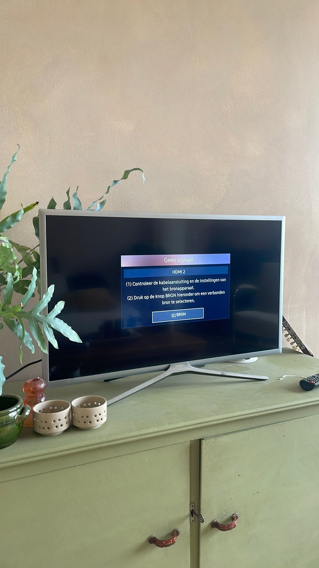Samsung Smart TV - Gebruikt, in goede staat, Audio, Tv en Foto, Televisies, Ophalen, Gebruikt, 50 Hz, 80 tot 100 cm