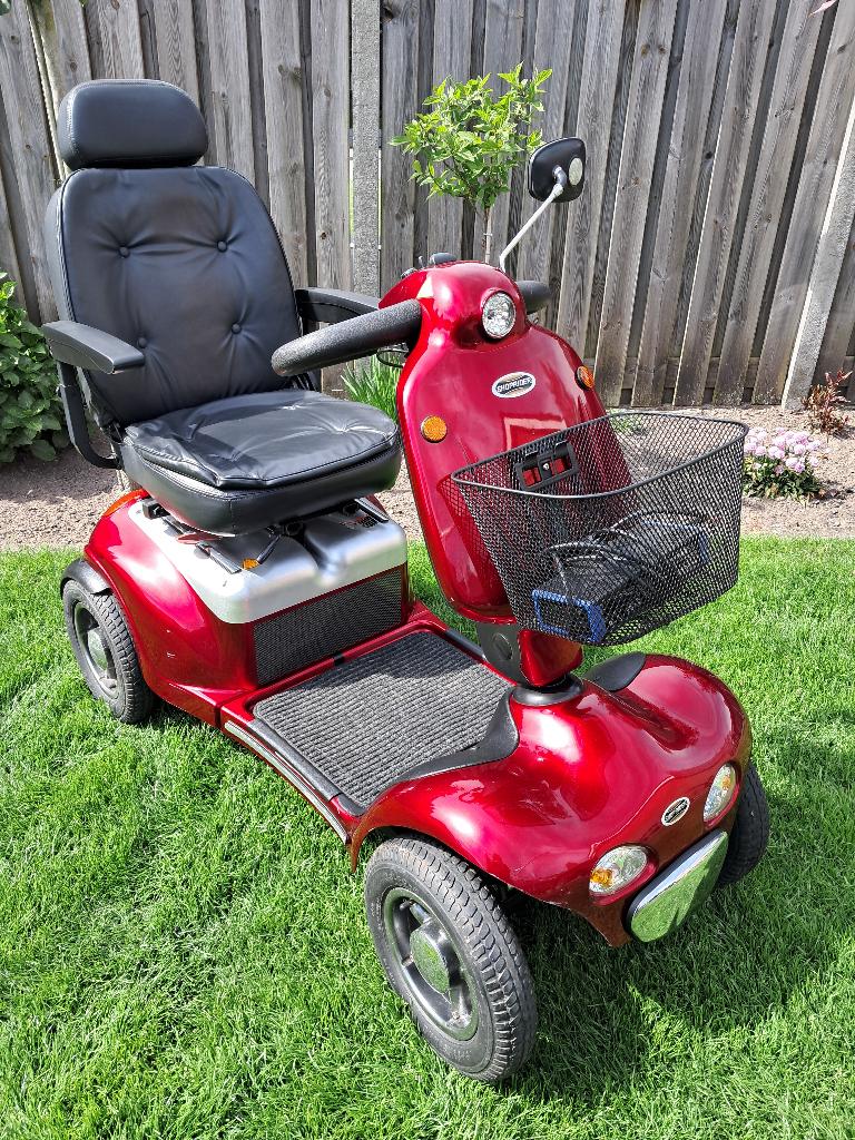 Shoprider Vierwieler Scootmobiel, Ophalen, Gebruikt, 26 t/m 35 km, Shoprider