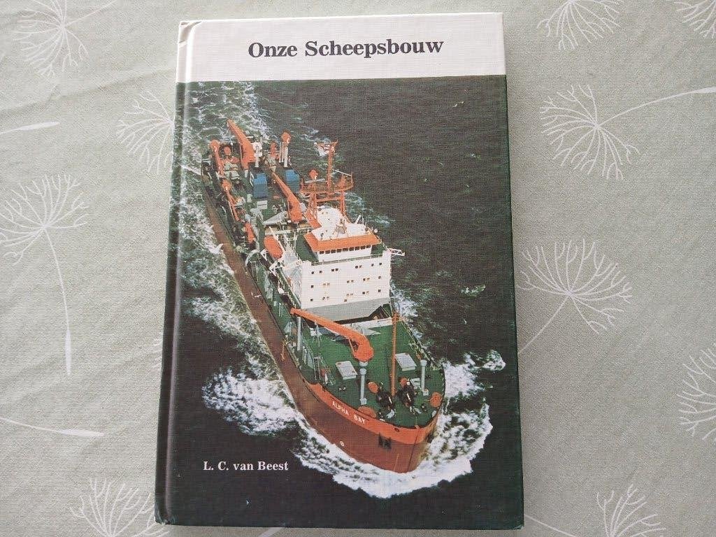 Onze scheepsbouw, Verzamelen, Ophalen of Verzenden, Gebruikt, Motorboot, Boek of Tijdschrift