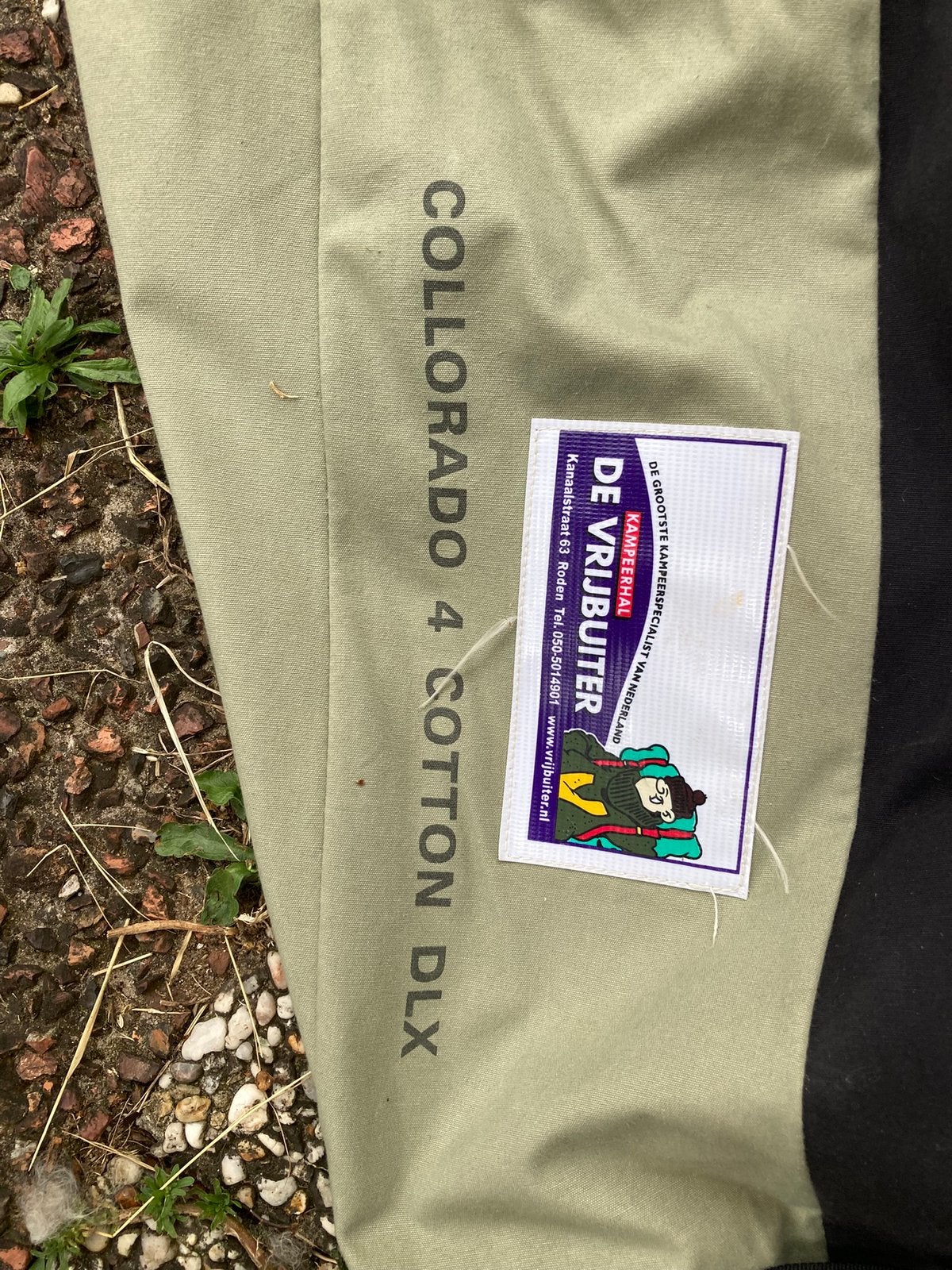 Vrijbuiter Collorado 4 Luifel cotton DLX, Ophalen, Gebruikt