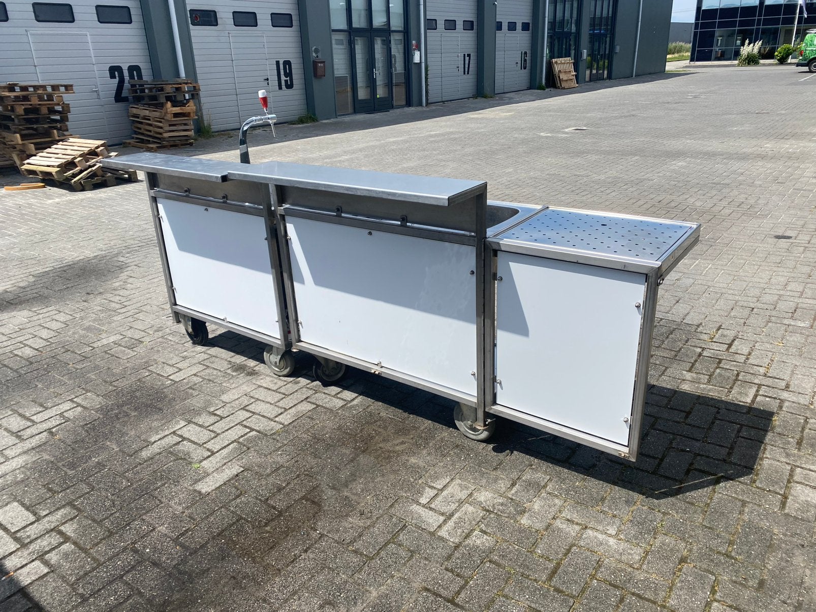 Bar - biertap, spoel/lekbak, Ophalen, Zo goed als nieuw, 60 cm of meer