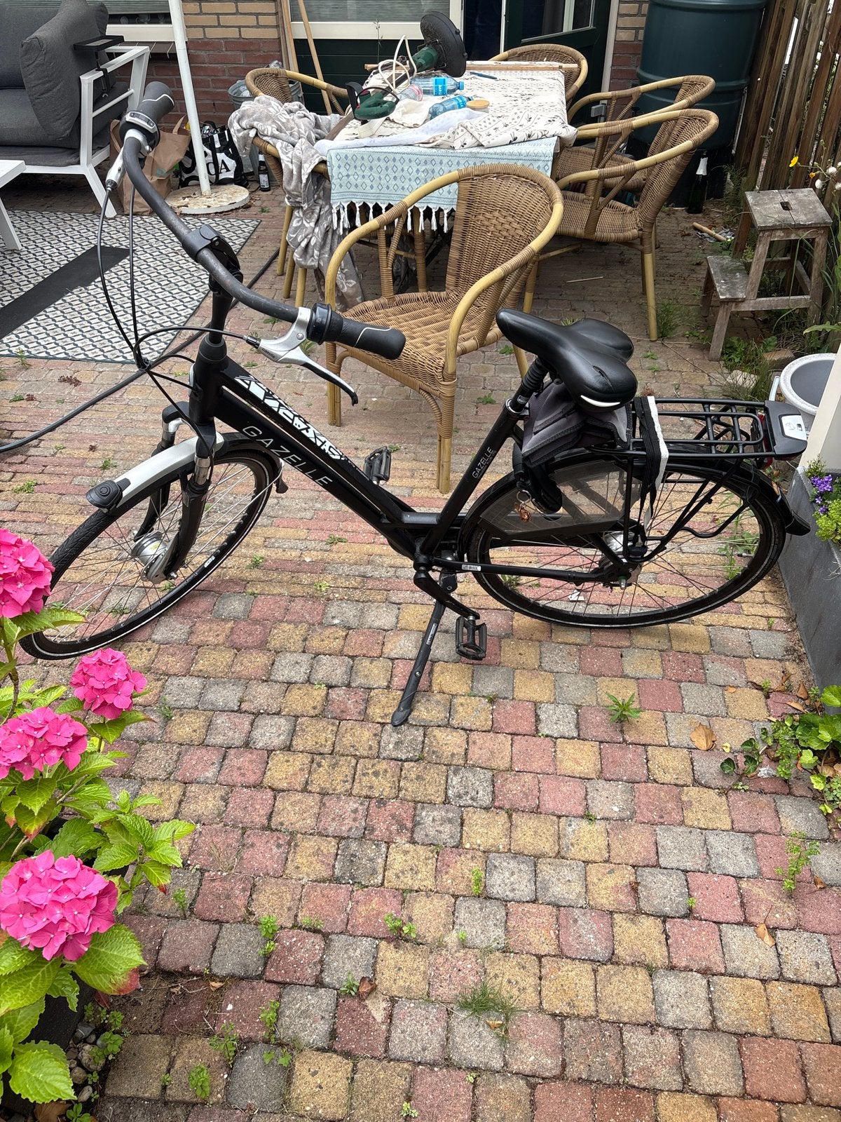 Gazelle chamonix, Ophalen, Gebruikt, Velgrem, Versnellingen