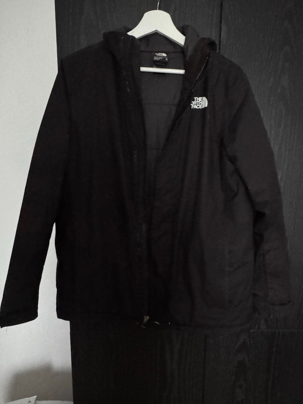 The North Face Jas Junior XL - Zwart, Kinderen en Baby's, Ophalen of Verzenden, Zo goed als nieuw, Jongen of Meisje