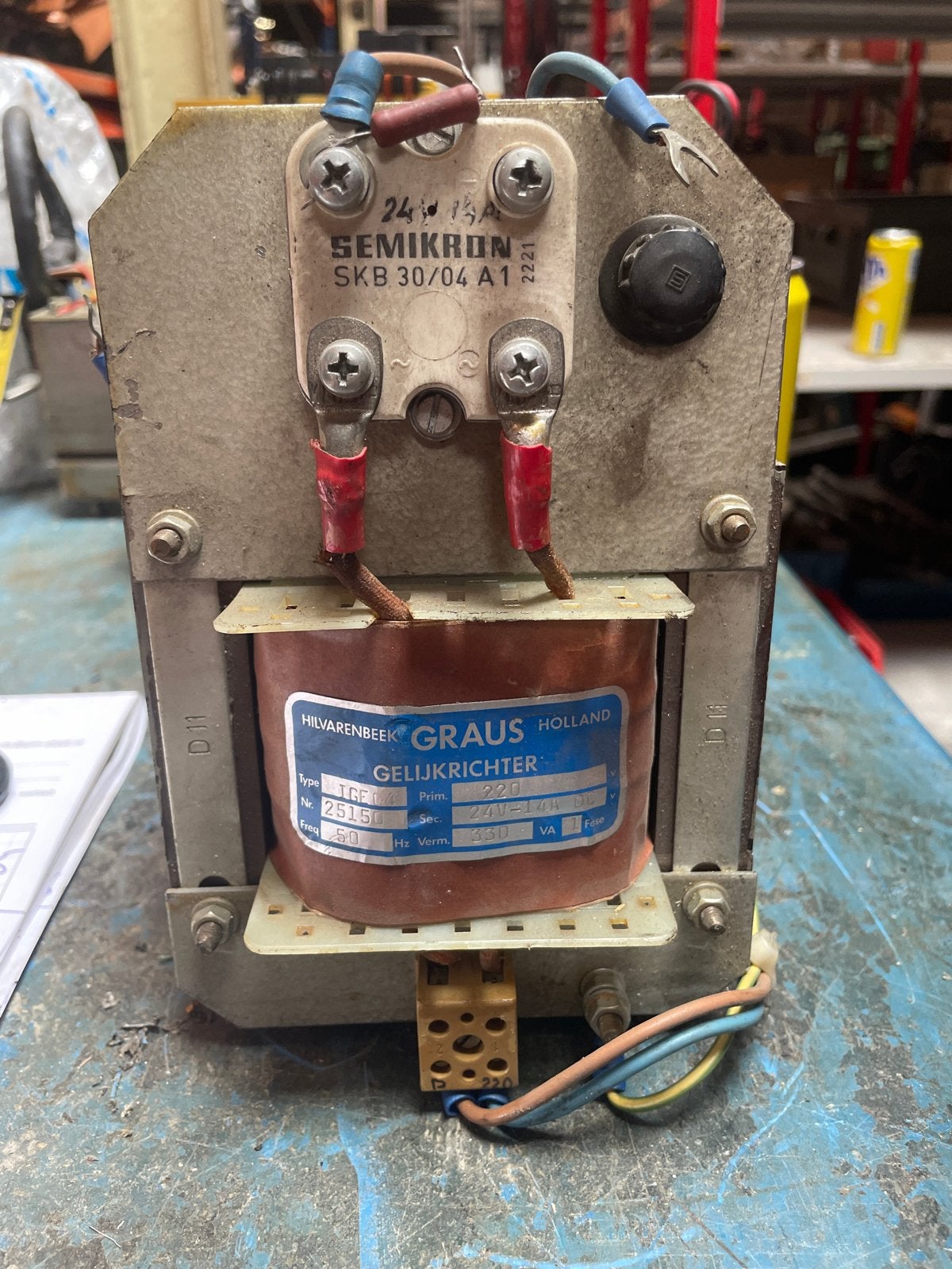 Graus Holland Gelijkrichter met Semikron SKB 30/04 A1, Ophalen, Gebruikt