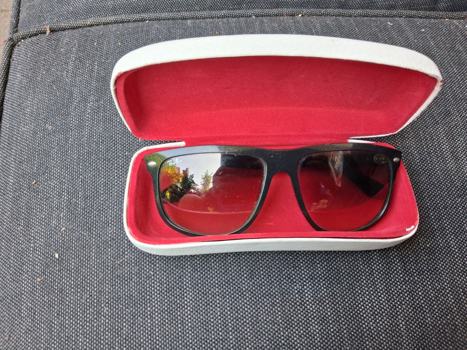 Ray-Ban Wayfarer RB2140, Ophalen of Verzenden, Zo goed als nieuw, Zwart, Ray-Ban