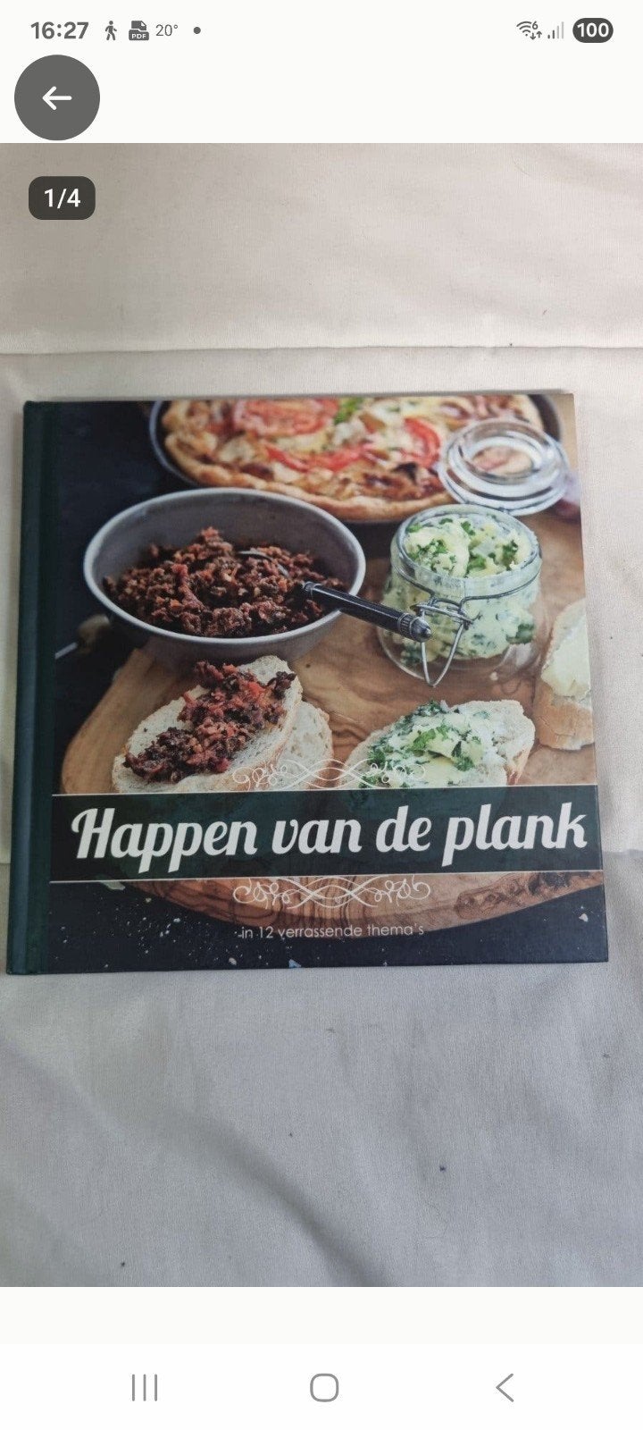 Happen van de plank - Nieuw kookboek voor december, Ophalen of Verzenden, Nieuw, Tapas, Hapjes en Dim Sum