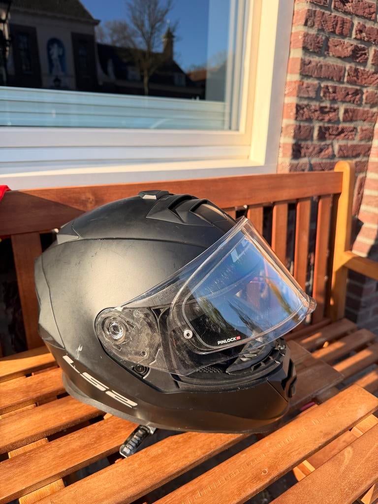 LS2 Integraalhelm Mat Zwart - Maat L, Overige merken, Heren, Ophalen of Verzenden, Integraalhelm
