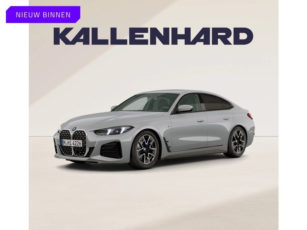 BMW 4 Serie Gran Coupé 420i - M-Sport - Comfort Pack - Stuu, Auto's, Gebruikt, Bedrijf, Zilver of Grijs, 4-Serie Gran Coupé