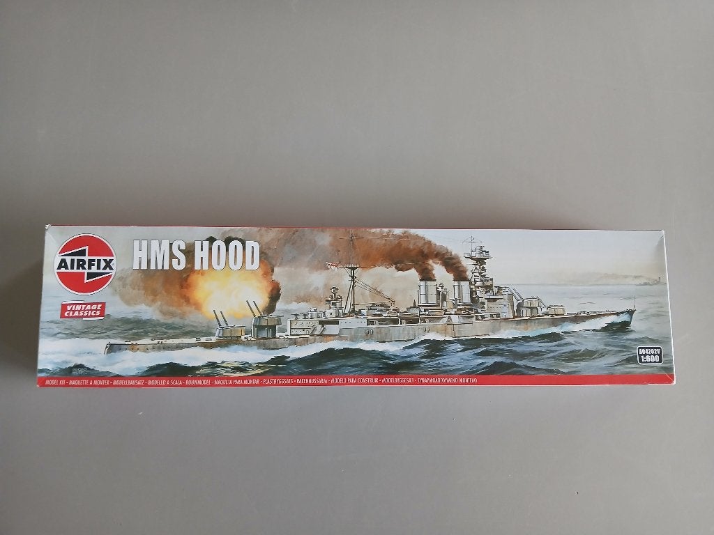 Airfix HMS Hood 1:600 vintage classic, Hobby en Vrije tijd, Modelbouw | Boten en Schepen, Ophalen of Verzenden, Nieuw, 1:200 of kleiner