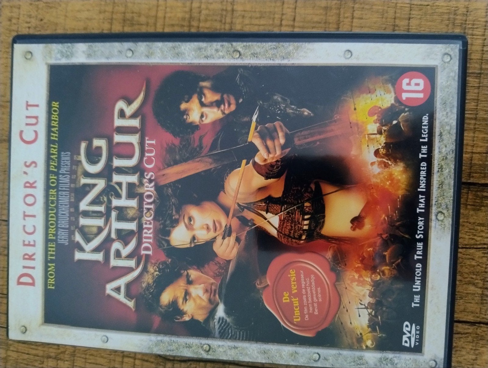 King Arthur Director's Cut DVD, Cd's en Dvd's, Dvd's | Actie, Gebruikt, Actie, Bonusmateriaal, Inclusief doosje, Vanaf 16 jaar