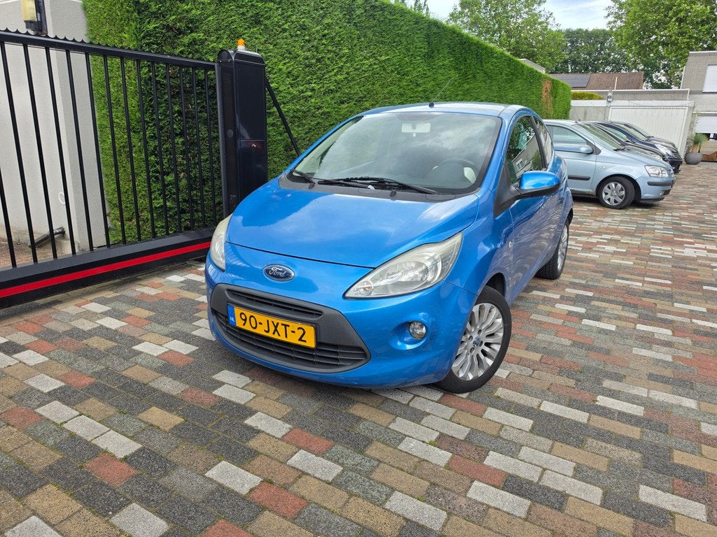 Ford Ka 1.2 Titanium 2009 Airco Lage Km Nw Apk, Voorwielaandrijving, Gebruikt, 1242 cc, 4 cilinders