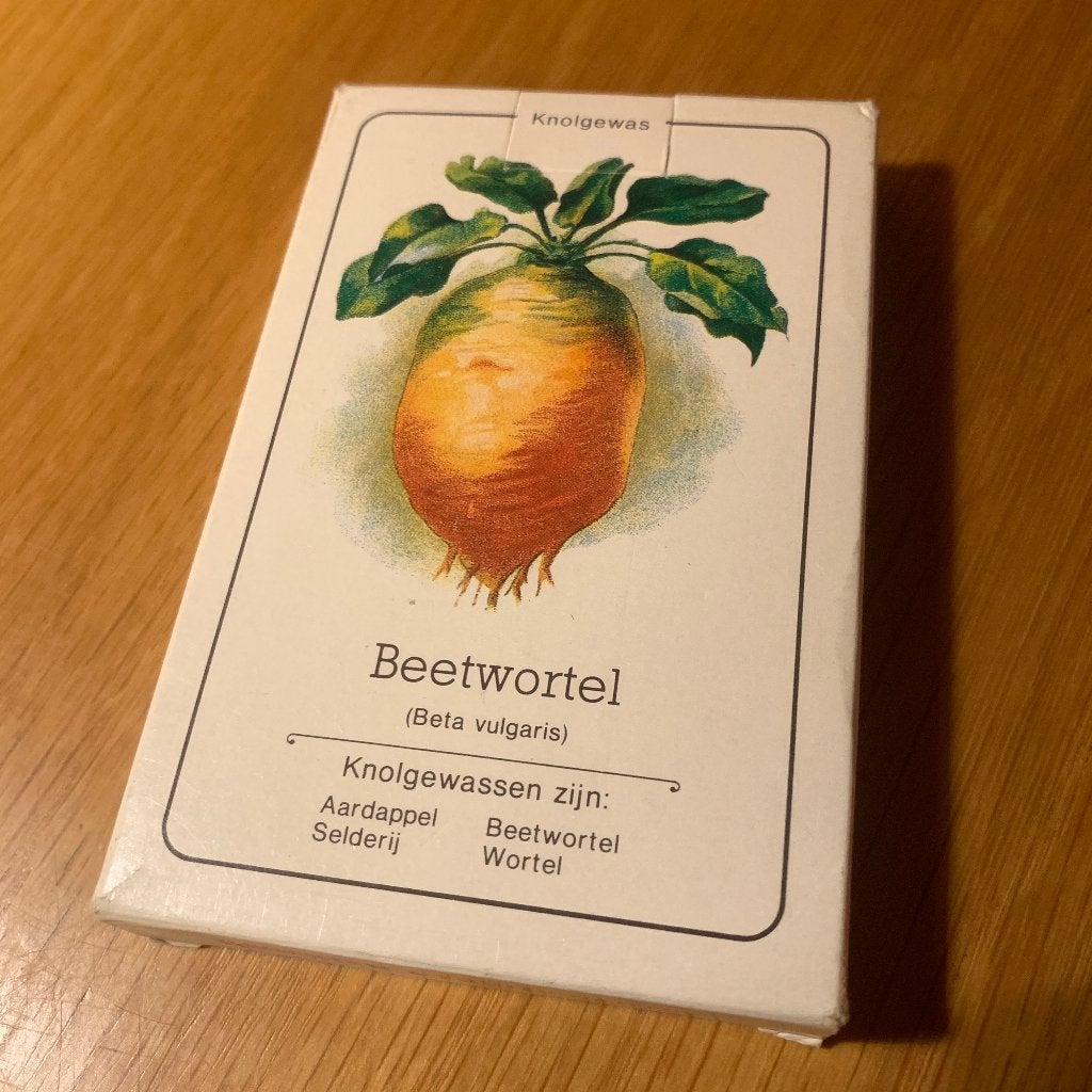 Vintage KwartetSpel - B.V. Hollandse Suikerbieten