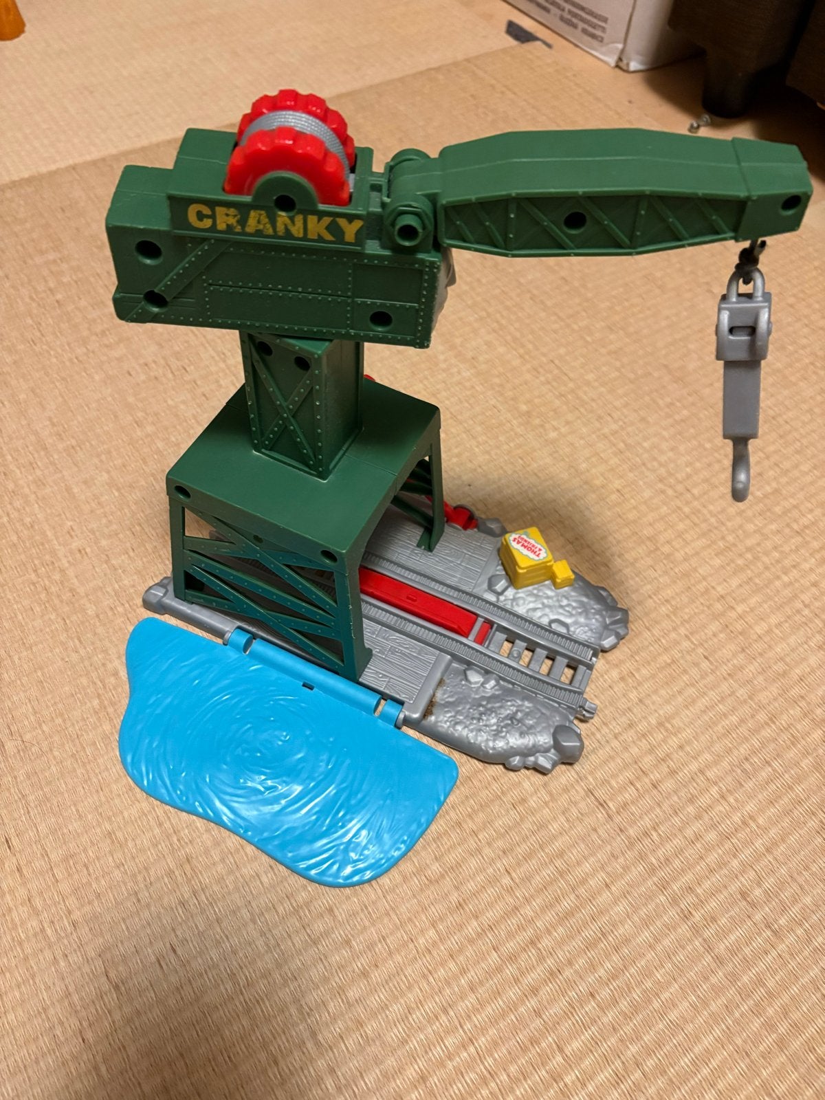 Thomas de Trein Trackmaster Cranky de Kraan, Ophalen of Verzenden, Gebruikt, Jongen of Meisje
