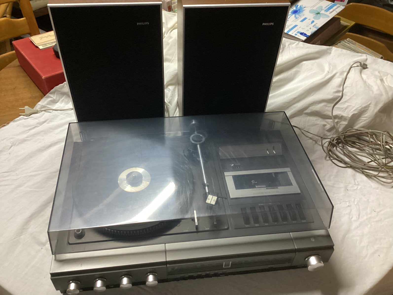 Philips 3 in 1.   Stereo music centre 904 mark 2, Ophalen, Zo goed als nieuw, Philips