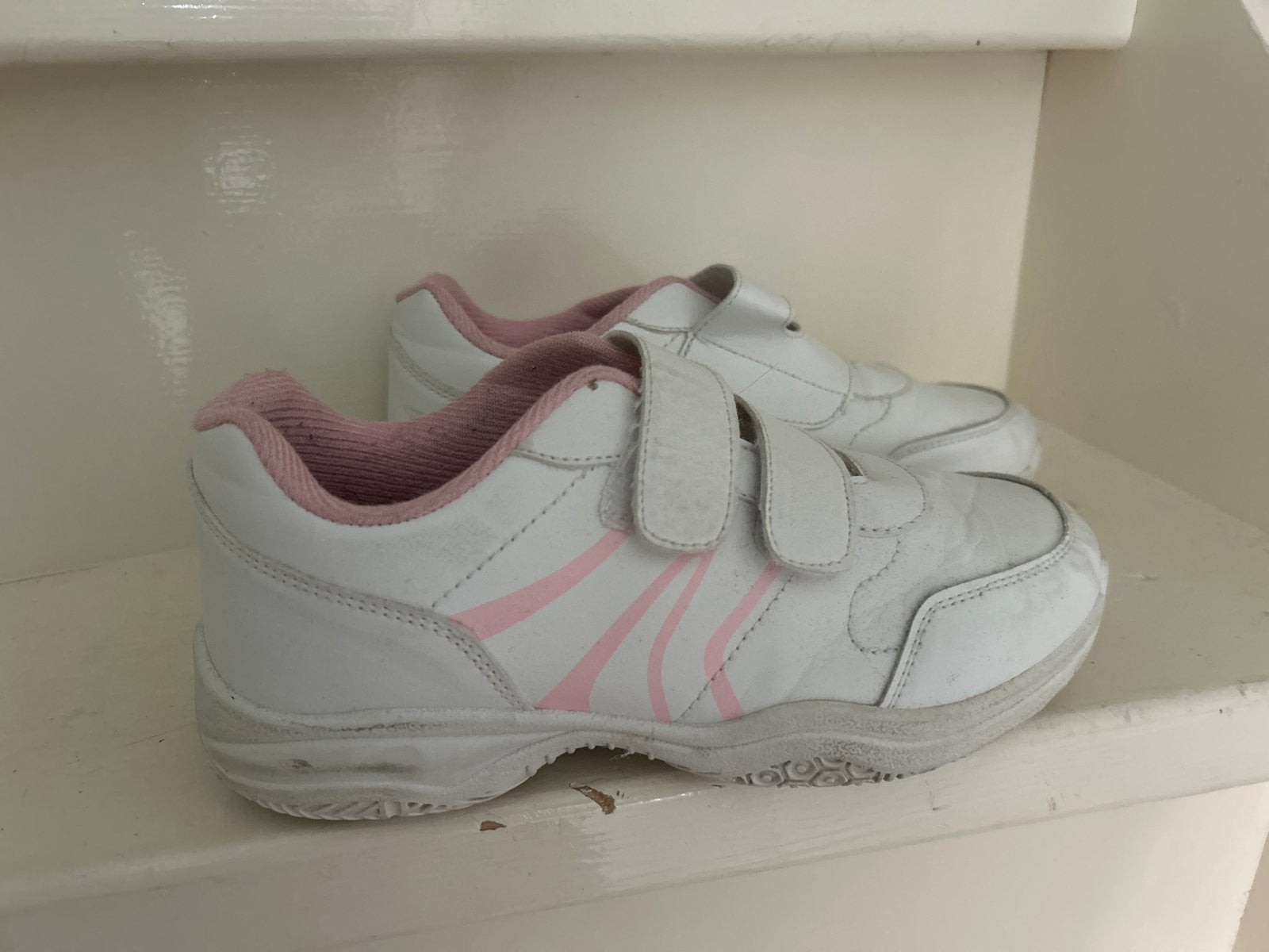 Witte sneakers / sportschoenen - Maat 36, Ophalen, Gebruikt, Meisje, Sportschoenen
