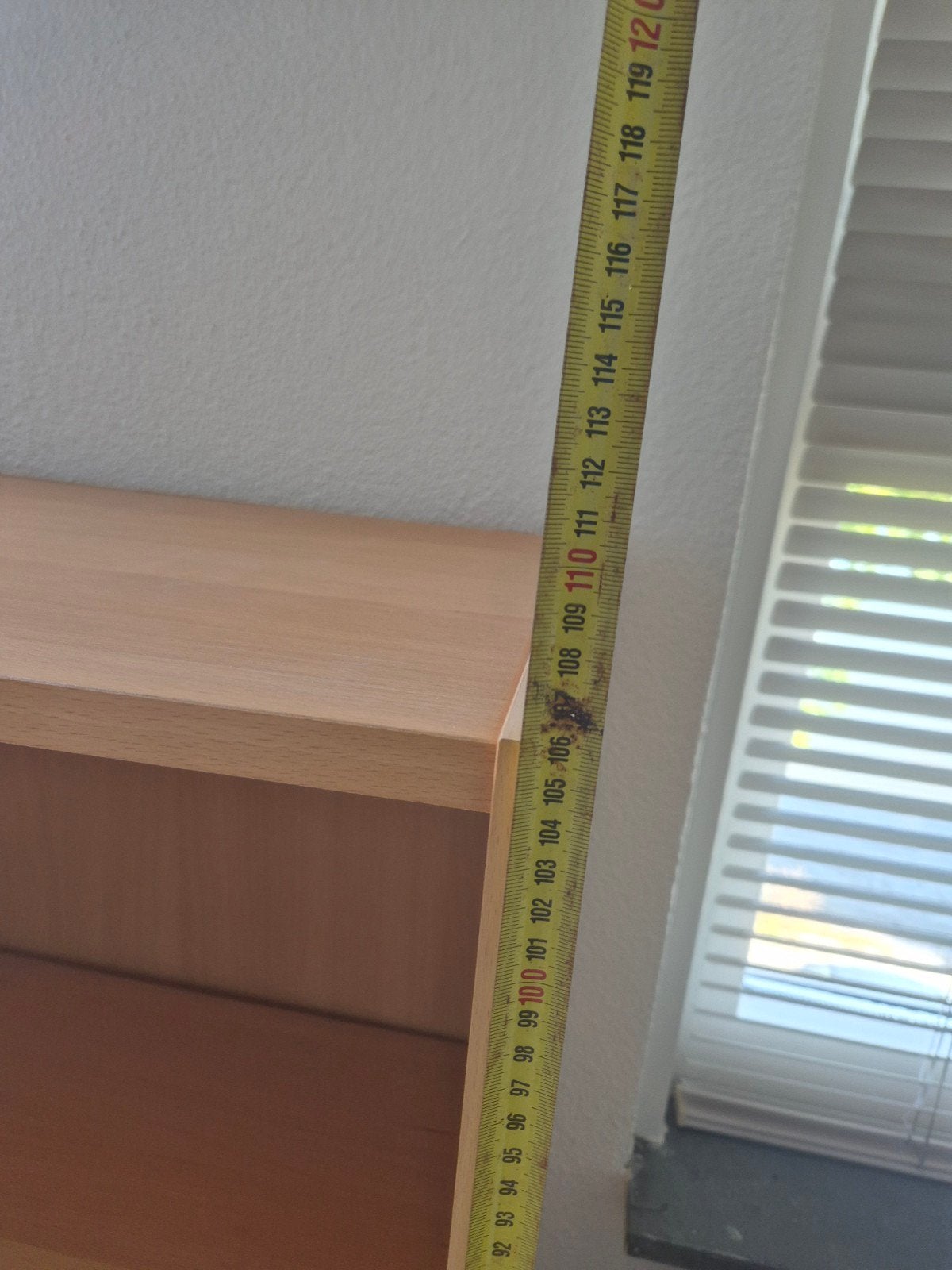Ikea Billy Boekenkast - Lichtbruin, 106x80x28 cm, Ophalen, Met plank(en), Gebruikt, 100 tot 150 cm