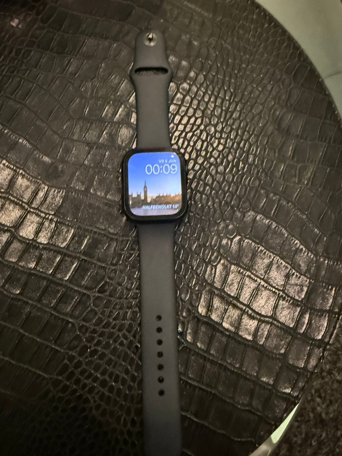 Iwatch 8 apple, Ophalen of Verzenden, Gebruikt, Zwart, IOS