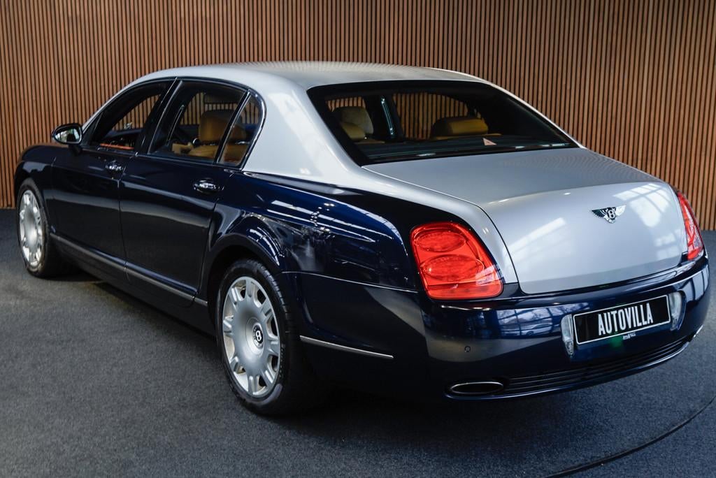 Bentley Continental Flying Spur 6.0 W12 Leer Navi Climate C., Auto's, Bentley, Automaat, Gebruikt, 12 cilinders, Verwarming stoelen achter