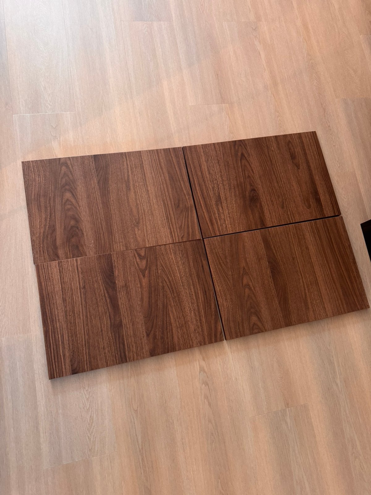 Besta IKEA LAPPVIKEN Deuren (4 stuks) - Walnoot effect, Ophalen, Gebruikt