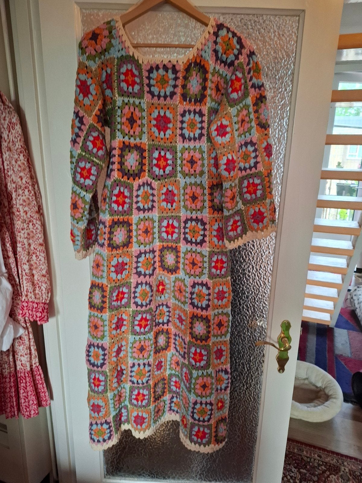 Zara granny square gehaakte jurk mt S ( 36 / 38 ), Overige kleuren, Zara, Nieuw, Ophalen of Verzenden