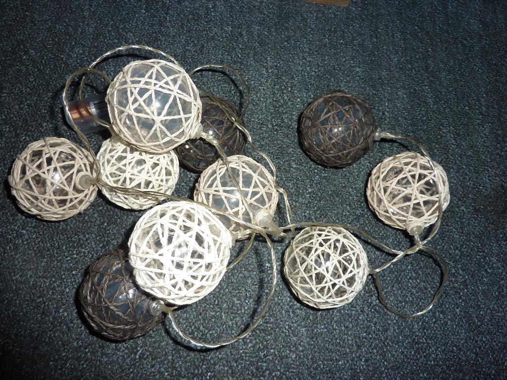 sfeerverlichting in vaas en met bollen, Ophalen of Verzenden, Zo goed als nieuw