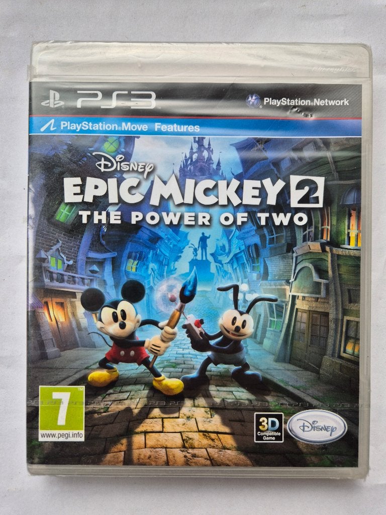 disney EPIC MICKEY 2 the power of two NEW sealed, 1 speler, Racen en Vliegen, Nieuw, Ophalen of Verzenden