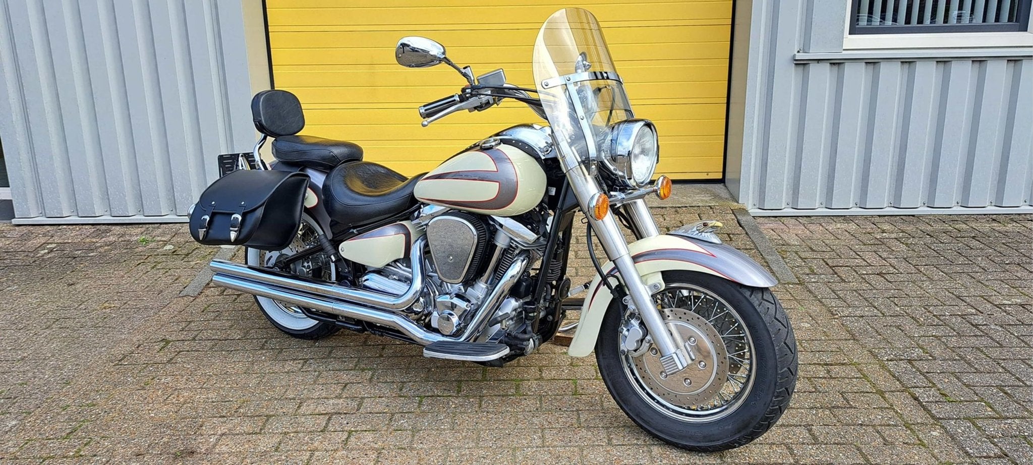 YAMAHA XV 1600 WILDSTAR (bj 2002), Motoren, 2 cilinders, Bedrijf, Onbekend, Meer dan 35 kW