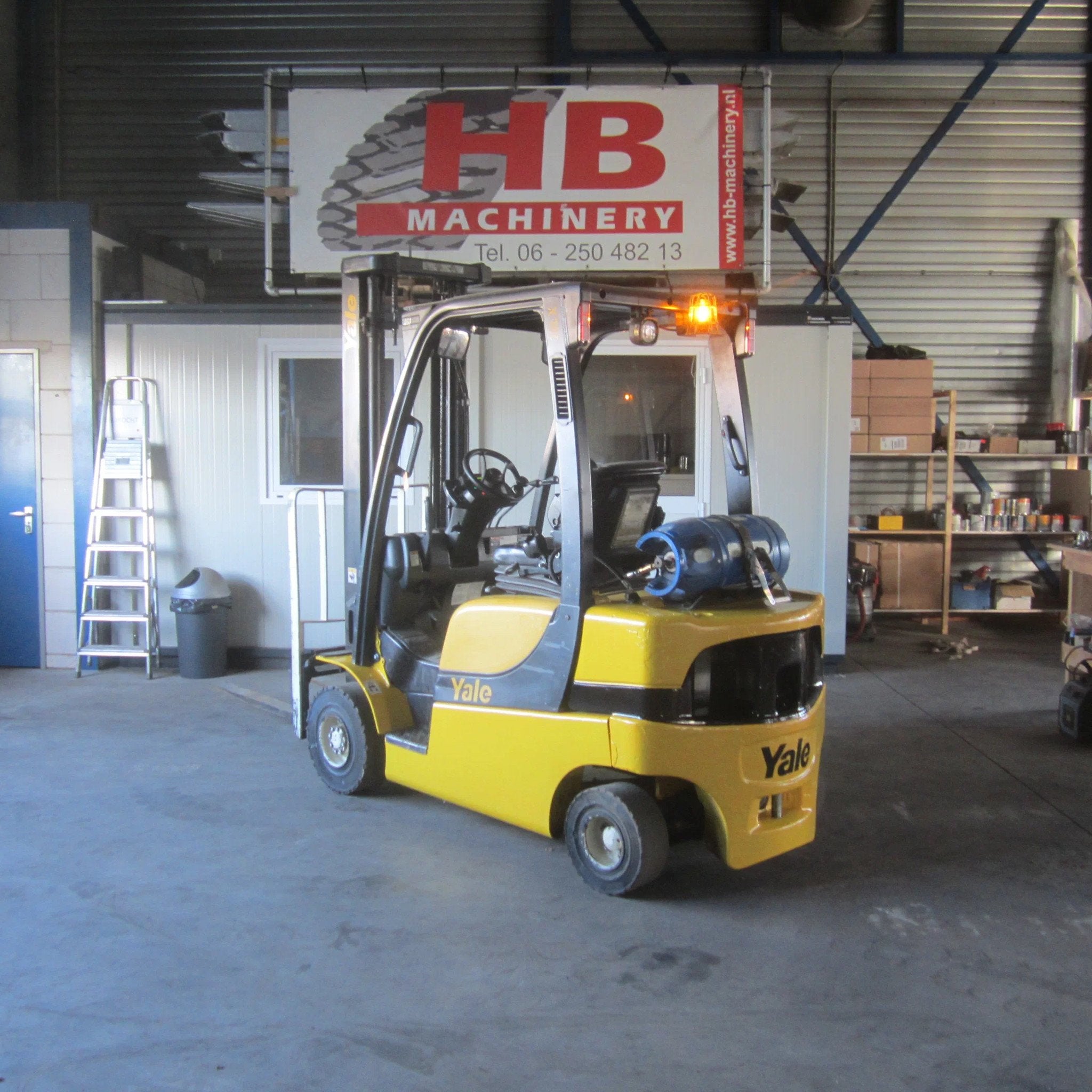 Yale Heftruck GLP20LX, LPG, duplo, side shift. (bj 2015), 2000 tot 3000 kg, LPG, Heftruck, Yale