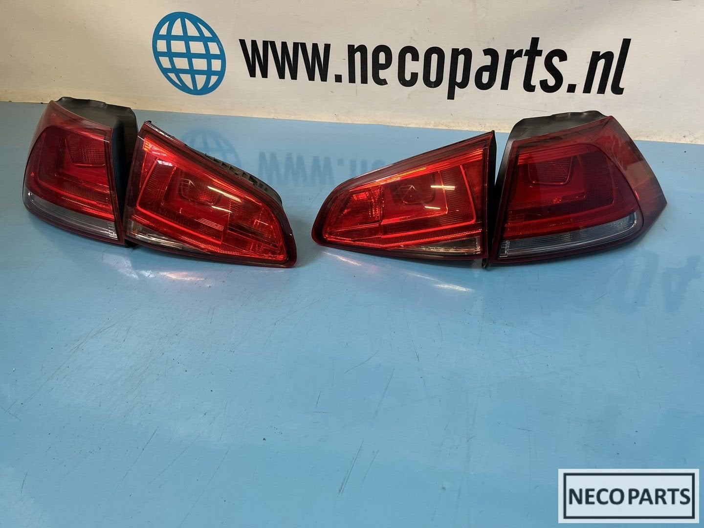 VOLKSWAGEN GOLF 7 ACHTERLICHT ACHTERLICHTEN ORIGINEEL, Gebruikt, -, Volkswagen, -