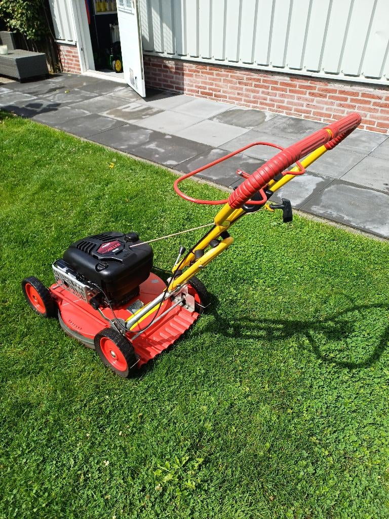 Klippo 48 Aluminium Mulcher / mulchmaaier 6pk OHV B&S!, Tuin en Terras, Grasmaaiers, Ophalen, Cirkelmaaier, Klippo, Gebruikt