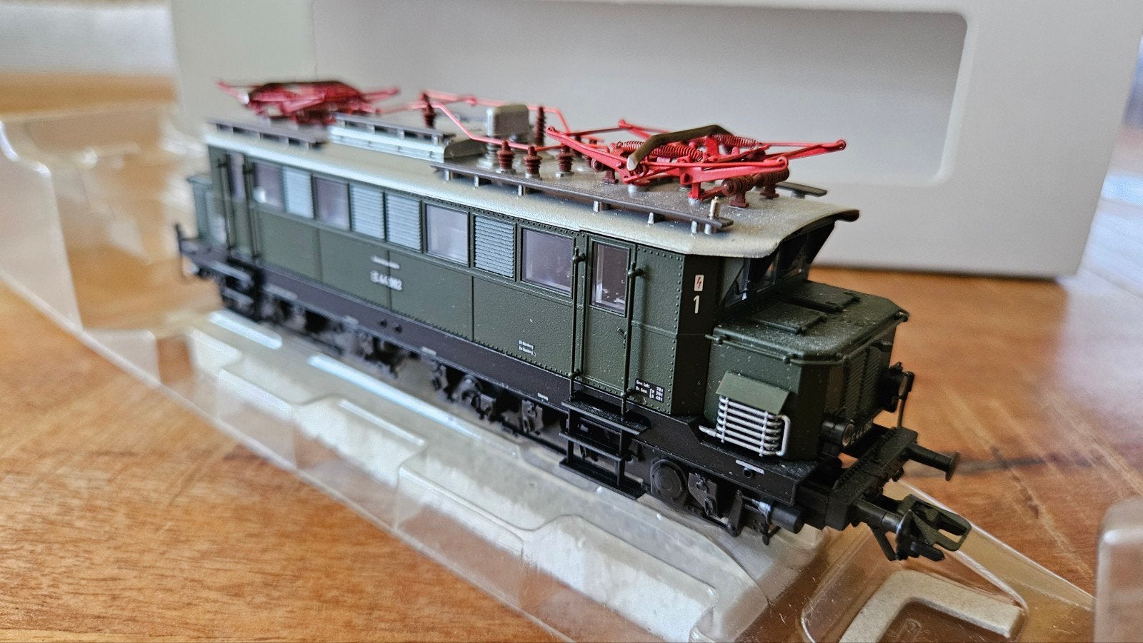 Marklin 37442 BR E 44 loc van de DB MFX+, Wisselstroom, Locomotief, Ophalen of Verzenden, Zo goed als nieuw