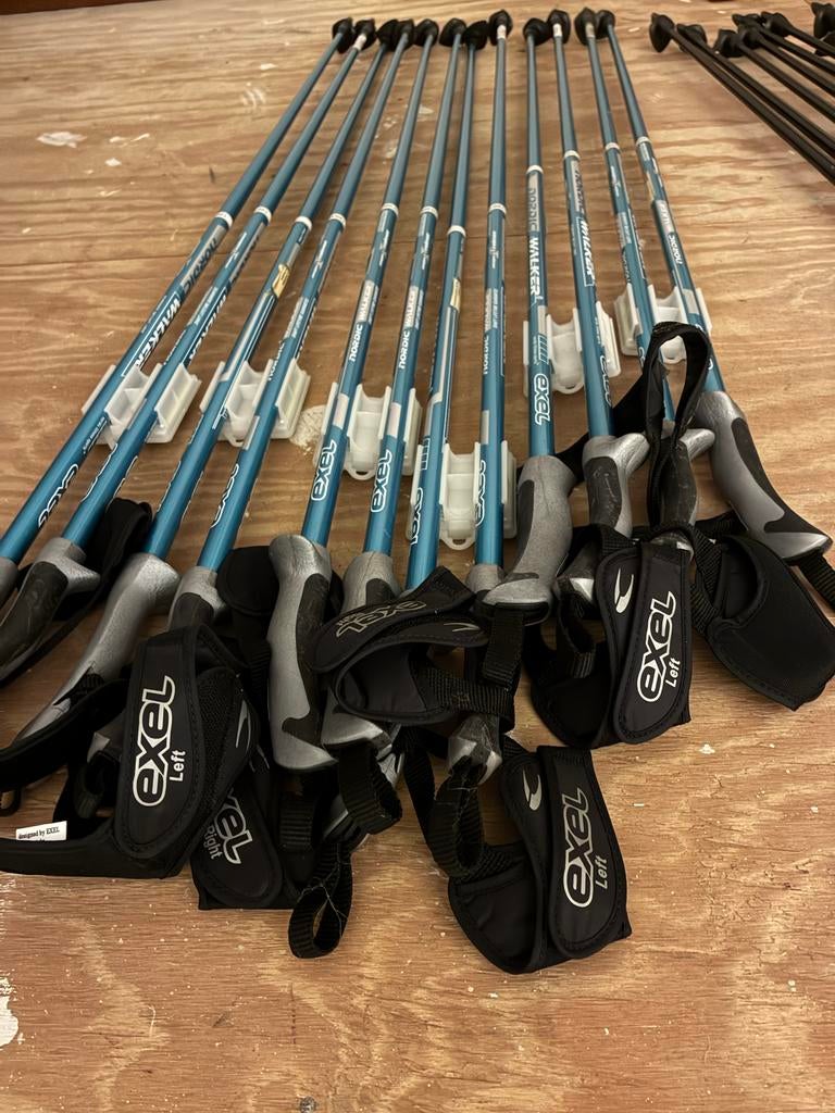 Nieuwe Exel Nordic Walking Poles - Set voor 12 Personen, Ophalen, Nieuw, Bal(len), Callaway
