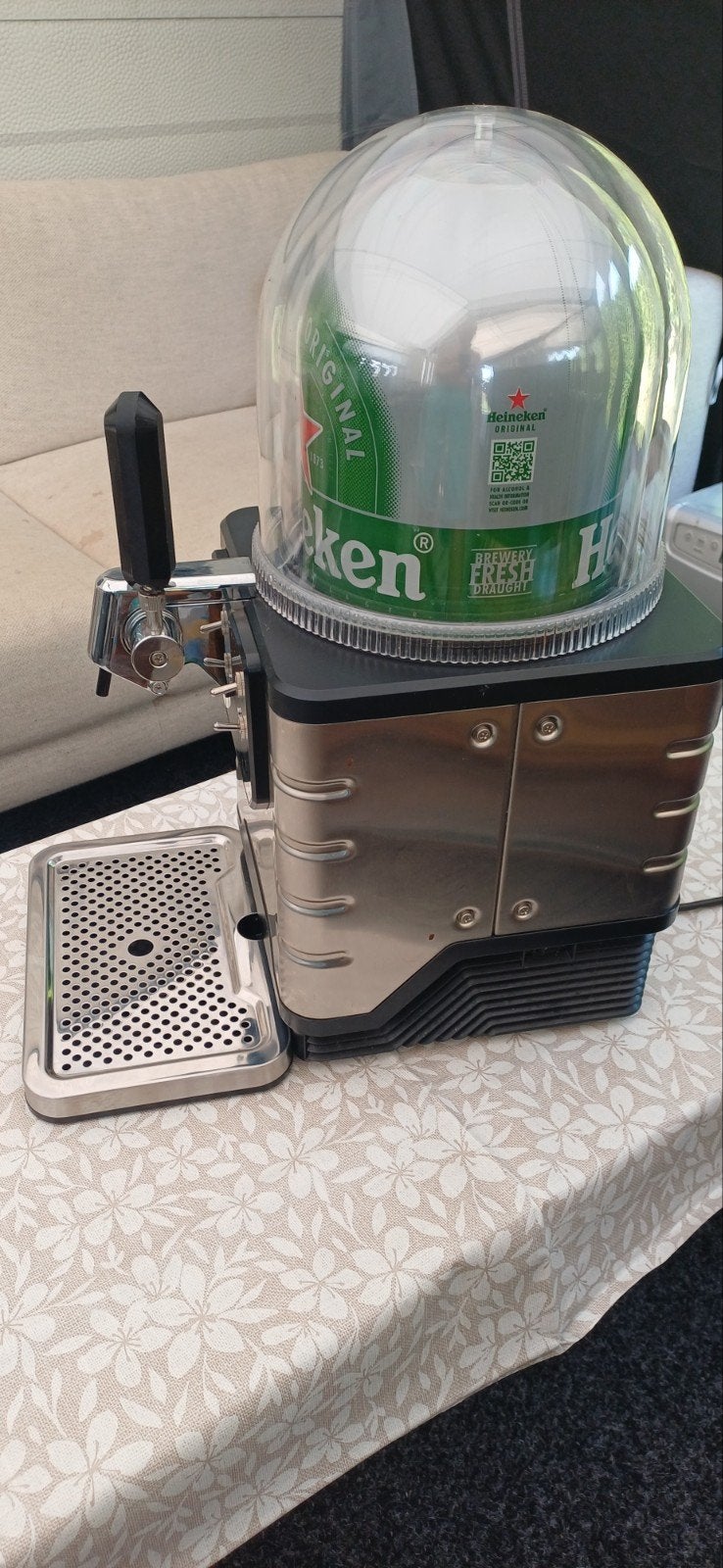 Heineken The Sub biertap - Zo goed als nieuw, Ophalen, Zo goed als nieuw