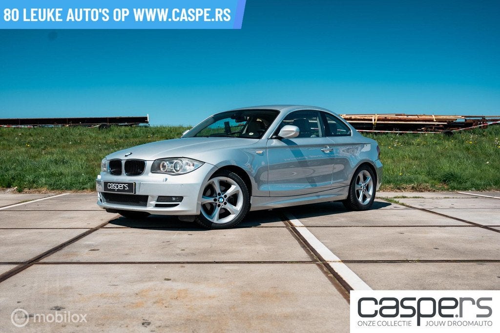 BMW 1-serie Coupé 125i - APK tot 06-2027, Auto's, Euro 5, Gebruikt, Beige, 700 kg