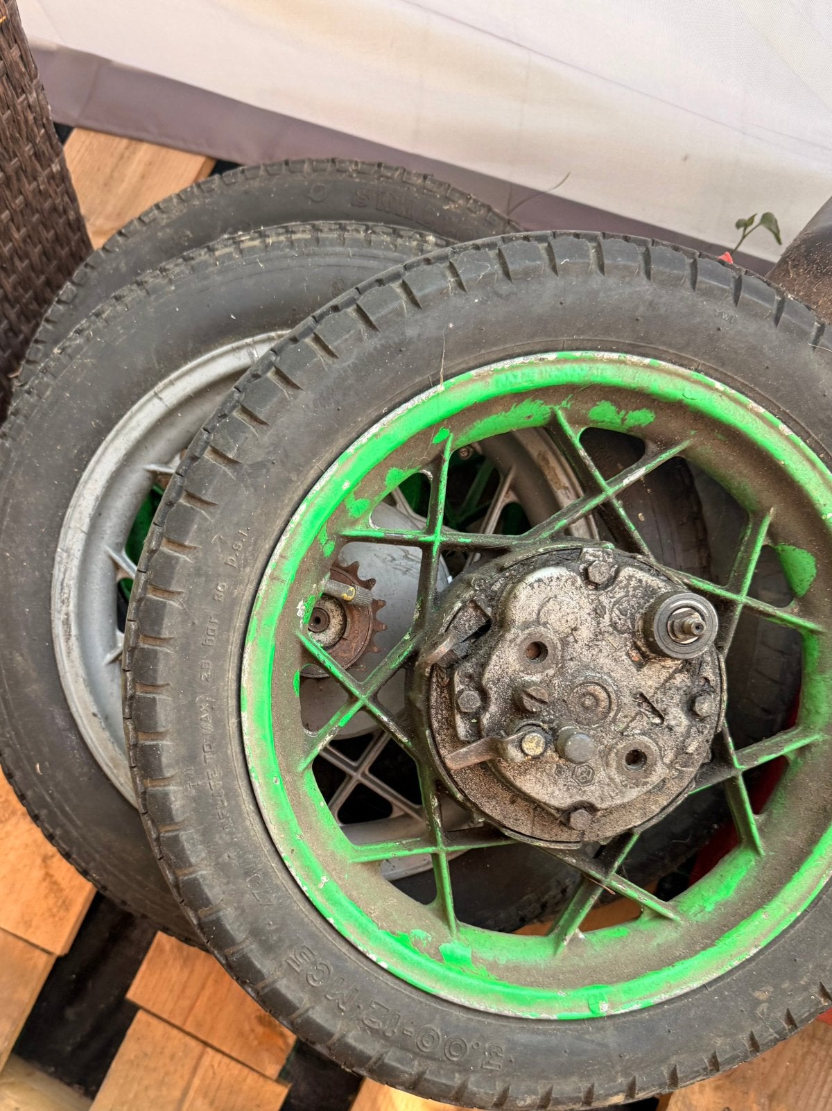 Partij Vespa/Citta parts: wielen, motorblokken, kappen en me, Ophalen, Gebruikt, Blok