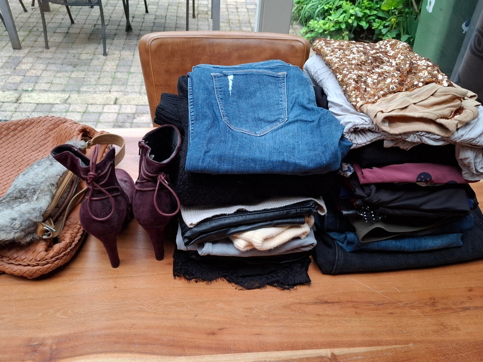 Kledingpakket maat S / 36 zie foto's, Ophalen of Verzenden, Zo goed als nieuw, Maat 36 (S)