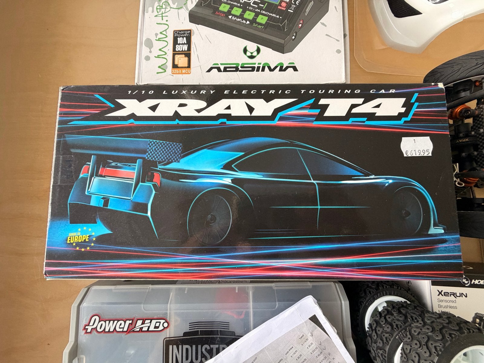 XRAY T4 2020 RC Toerwagen met complete set-up 80kmh, Elektro, Ophalen of Verzenden, Zo goed als nieuw, Schaal 1:10
