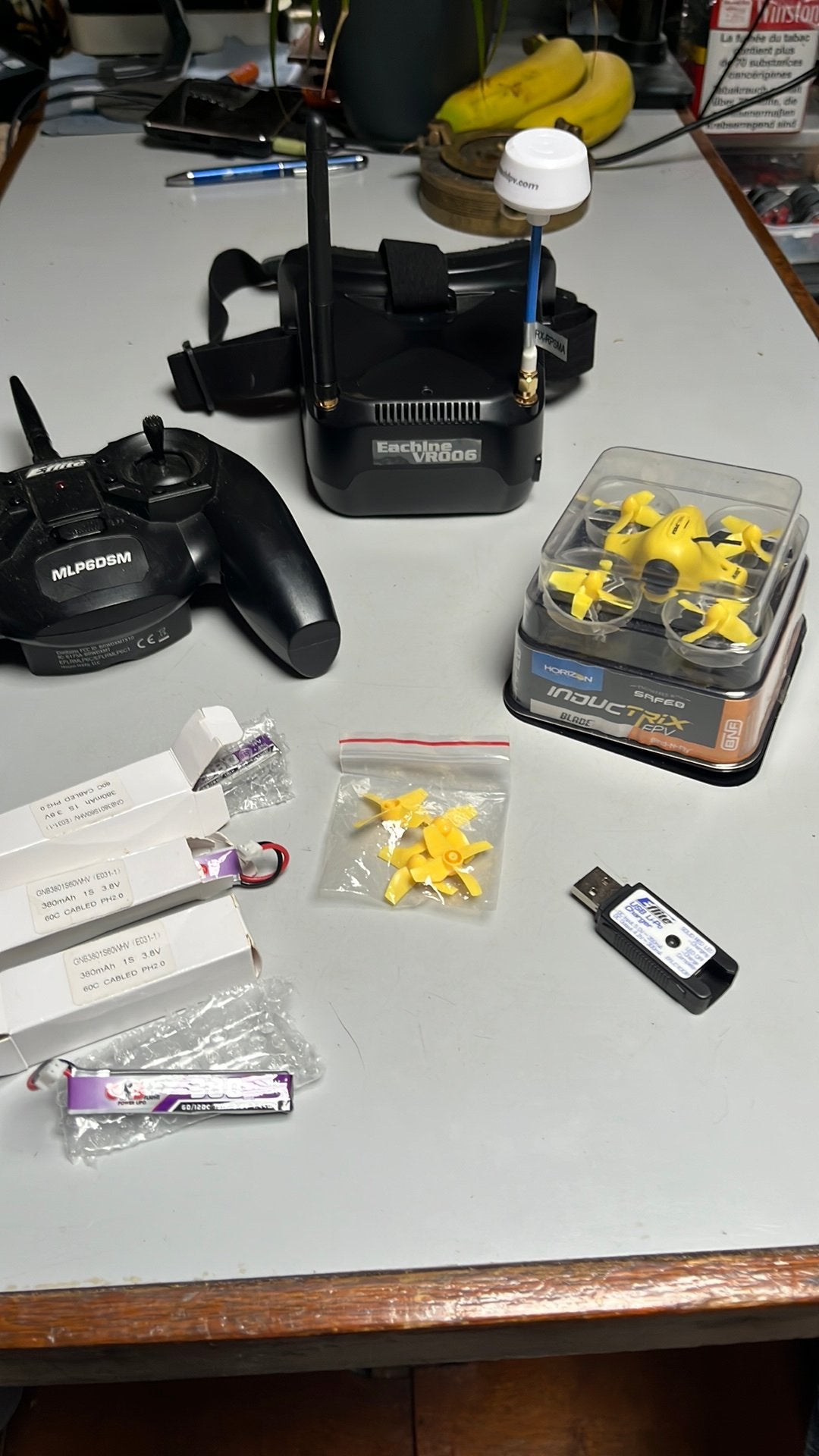 Tinywhoop inductrix Fpv starters set compleet, Ophalen of Verzenden, Nieuw
