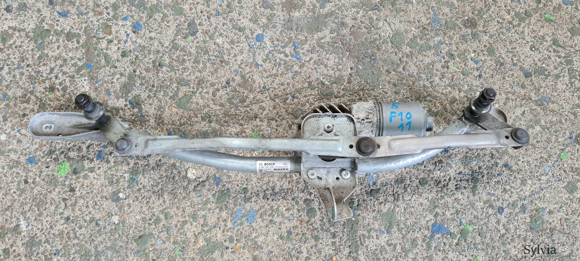 Ruitenwisser mechaniek incl. rw motor BMW 5 / 7 serie F10 F1, Gebruikt, -, -, Ophalen of Verzenden