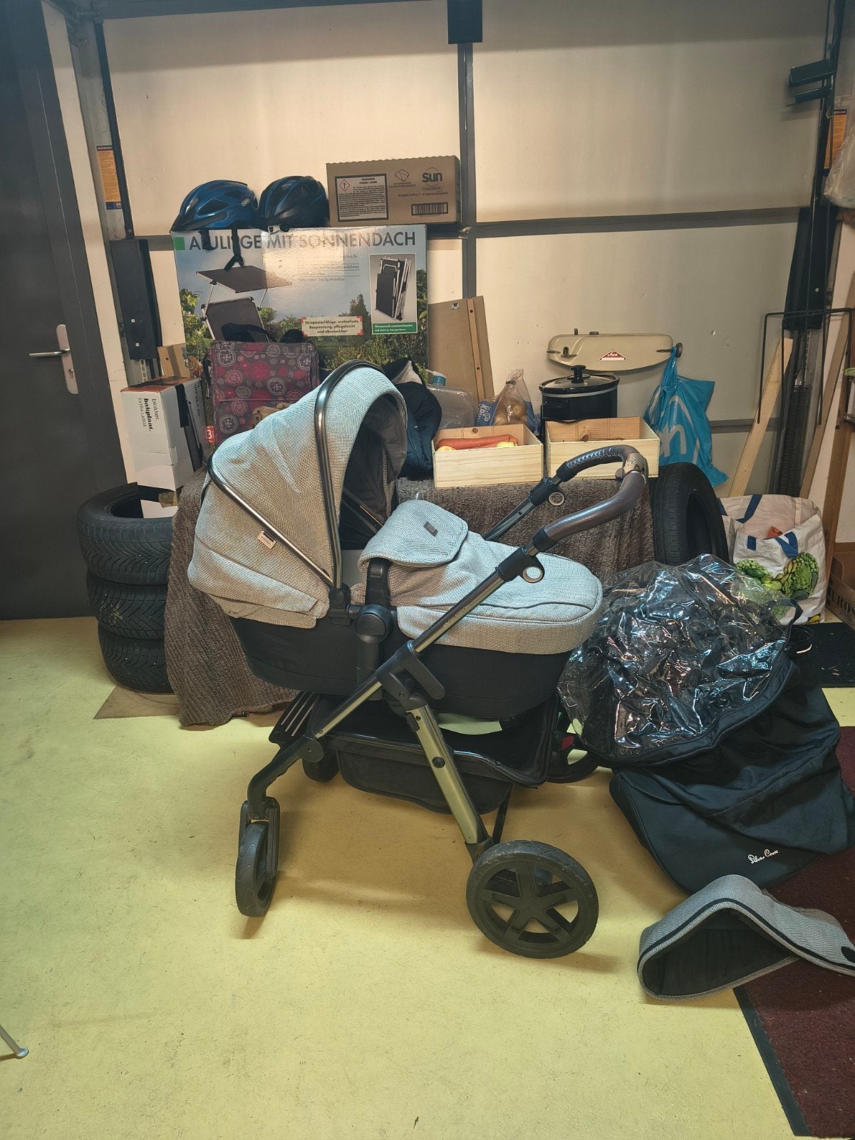 Silver Cross 3-in-1 Limited Edition Kinderwagen, Zo goed als nieuw, Combiwagen, Met autostoeltje, Ophalen