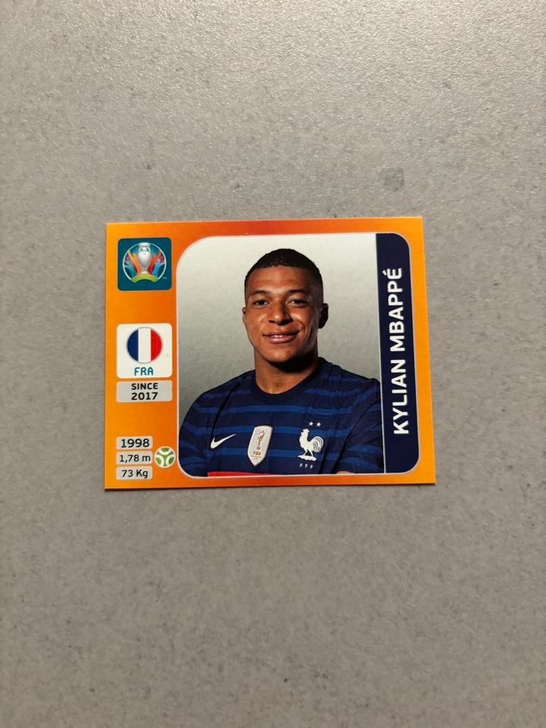 Panini Ek 2020 Mbappe sticker, Ophalen of Verzenden, Nieuw, Sticker