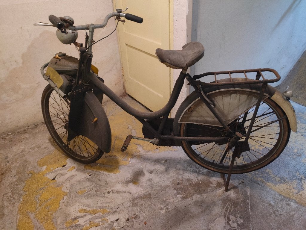 Simplex S-10 met Pluvier hulpmotor, Fietsen en Brommers, Ophalen, 32 cc, Overige merken