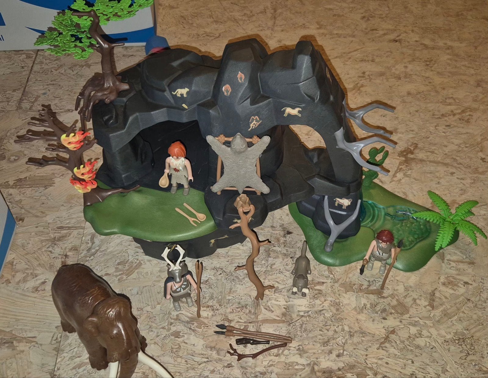 Playmobil Prehistorische Grot met Mammoet en Figuren, Ophalen, Gebruikt, Complete set, Overige typen