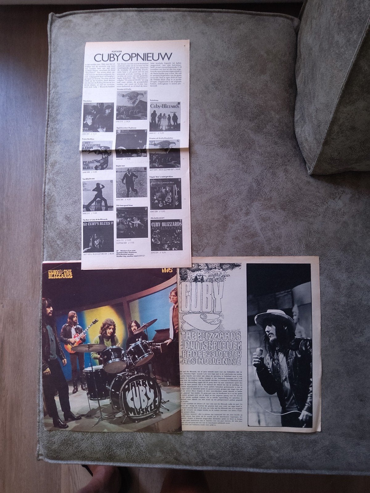 Cuby and the Blizzards, Ophalen of Verzenden, Gebruikt, Boek, Tijdschrift of Artikel
