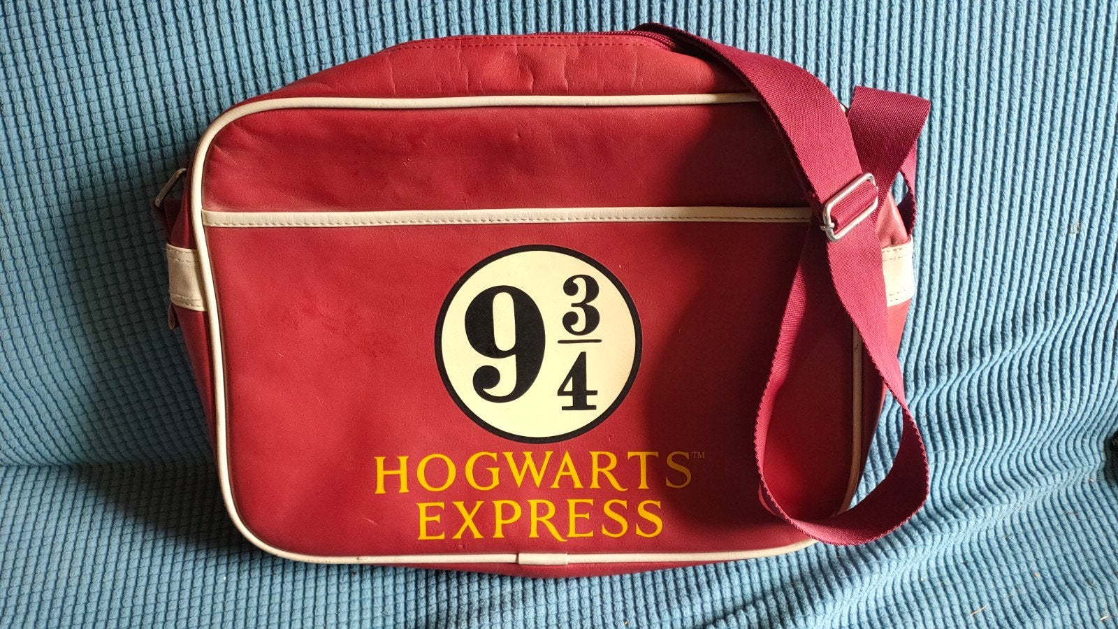 Harry Potter Messenger Bag Platform 9 3/4 Hogwarts Express, 30 tot 40 cm, Minder dan 30 cm, Ophalen of Verzenden, Zo goed als nieuw