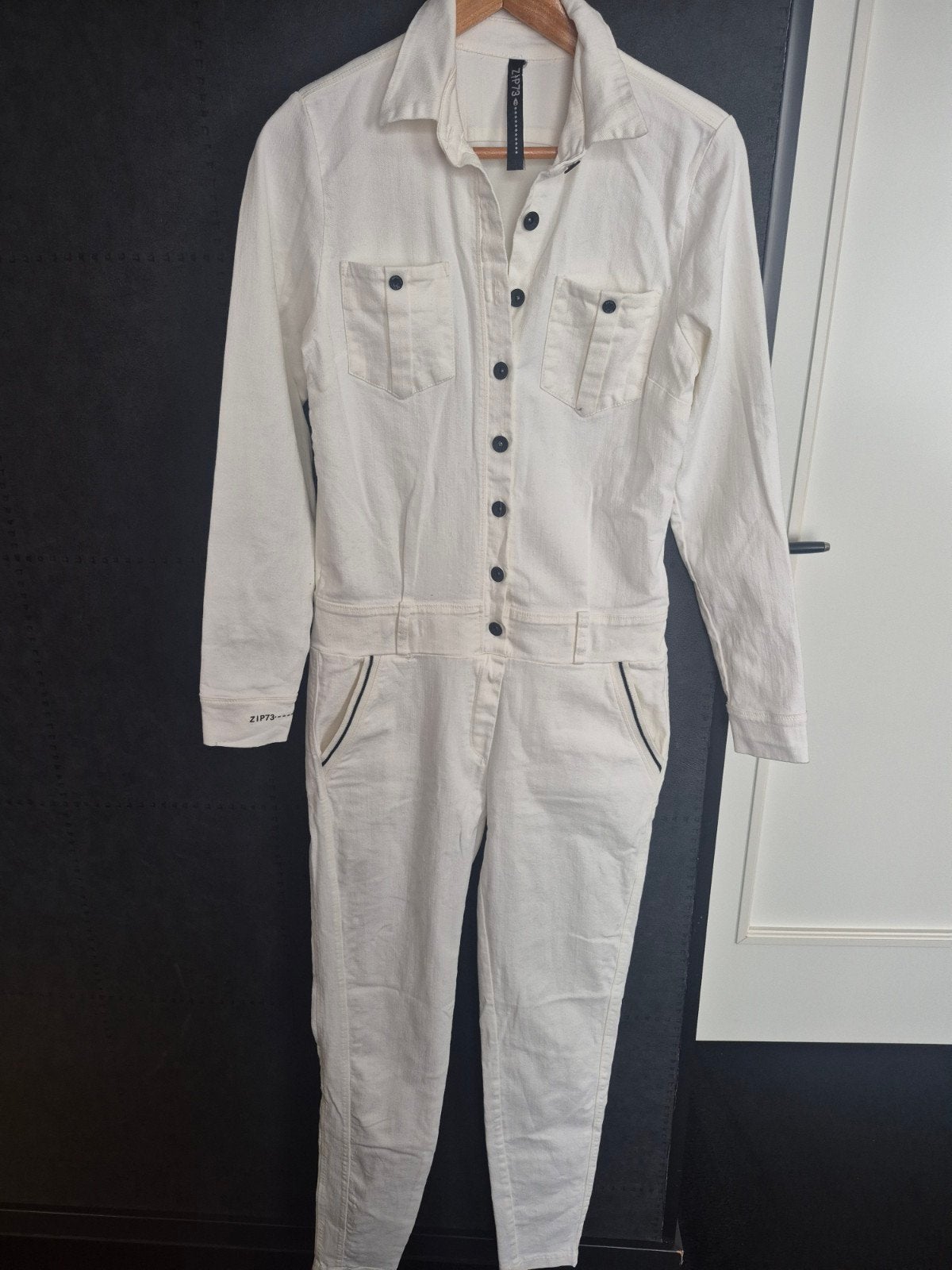 zip73 jumpsuits, Verzenden, Beige, Zip73, Zo goed als nieuw