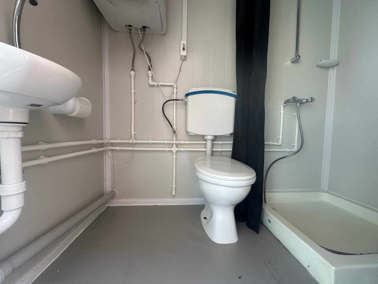 Mobiele douche & wc. Verplaatsbaar!! Topstaat, Ophalen, Zo goed als nieuw, Toilet