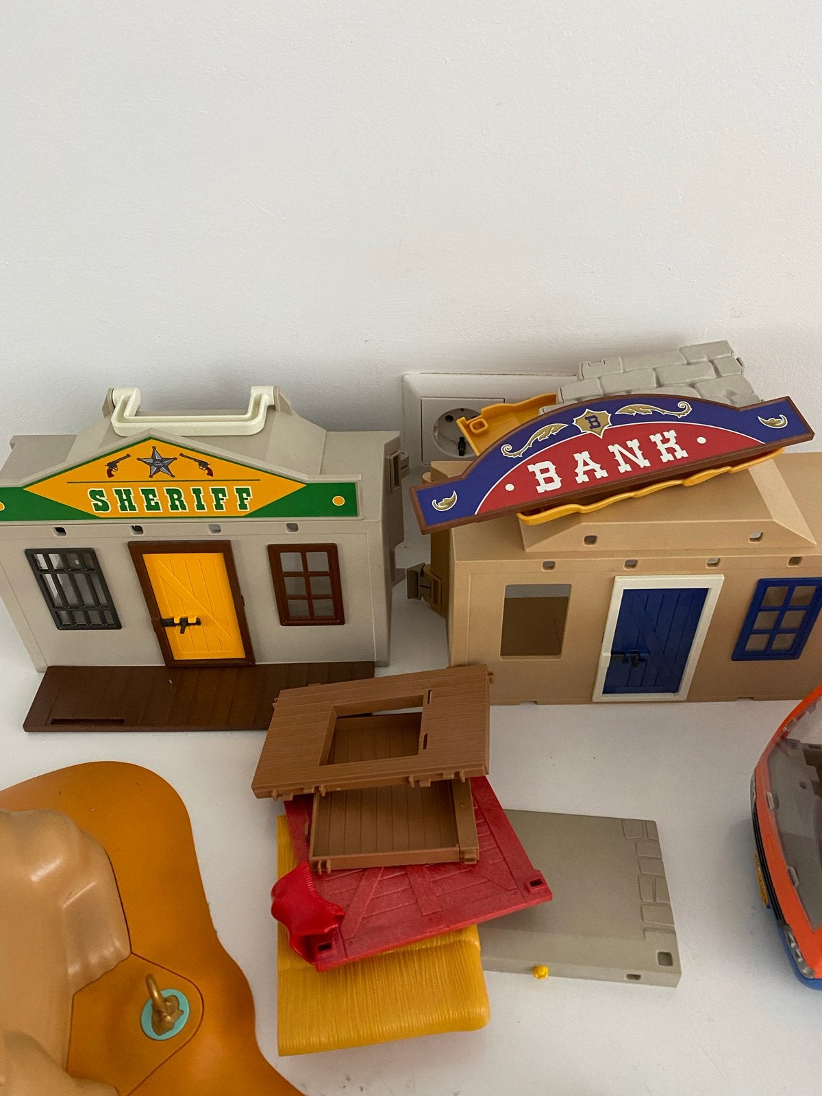 Playmobil divers: cowboy, Egypte, boot, bus, veel extra's, Kinderen en Baby's, Speelgoed | Playmobil, Ophalen, Gebruikt, Losse onderdelen