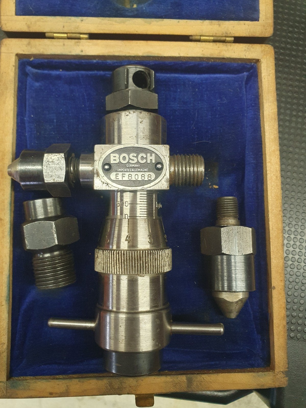 Bosch EF8088 diesel injector tester in houten kist, Ophalen of Verzenden